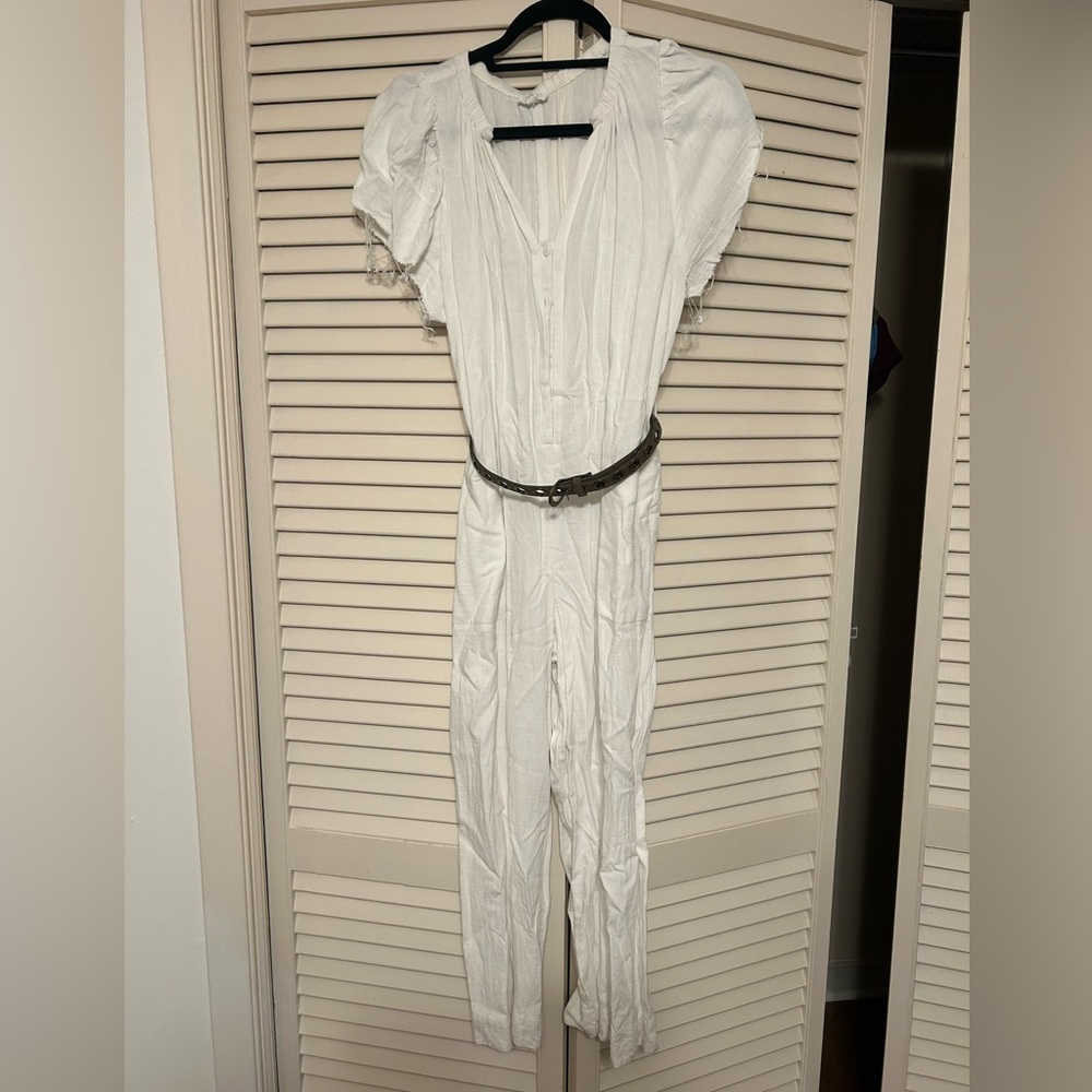 Lucca White Jumper with belt, size M